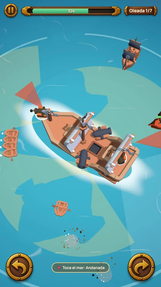 Bring pirates broadside